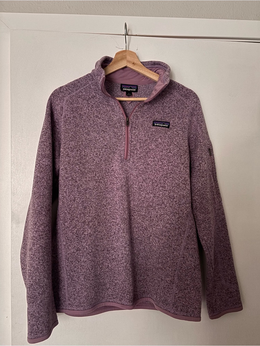 Patagonia Women’s Quarter-Zip Cozy Fleece Pullover - Dusty Purple